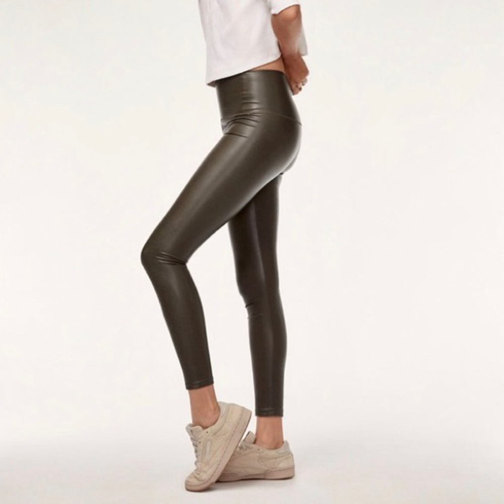 Wilfred Free (Aritzia) Vegan Leather Daria Pant